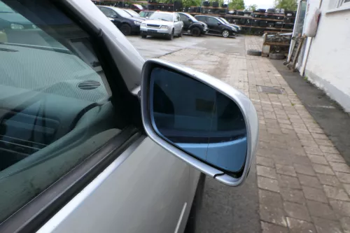 Golf 4 Bora elektrischer Spiegel rechts Außenspiegel grau silber LA7W Glas -GROß (180998)