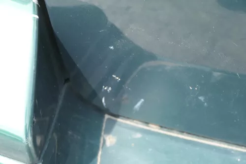 VW Golf 4 Bora Kombi Stoßstange hinten Heckstoßstange Stoßfänger grün LC6M (181041)