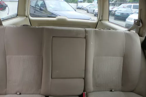VW Golf 4 Bora Variant Kombi Sitz Rückbank Rücksitzbank hinten Sitze hellbeige (181046)