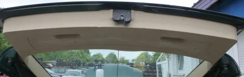 Golf 4 Kombi Abdeckung Verkleidung Kofferraum hinten Heckklappe Deckel Hellbeige (181054)