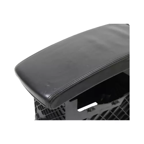 VW Passat 3C Mittelarmlehne Armlehne Fach Deckel Leder schwarz (181060)