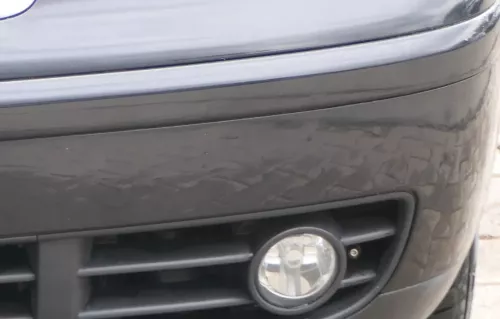 VW Polo 9N Stoßstange Frontstoßstange vorne schwarz LC9Z (181105)