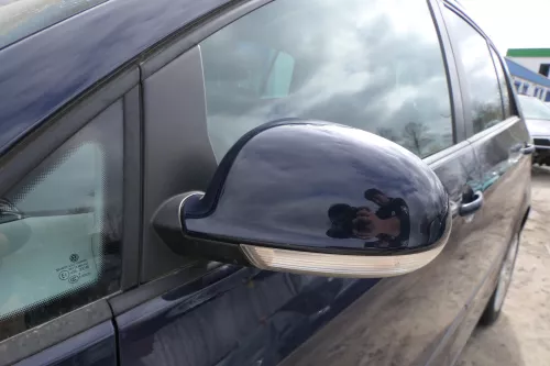 Golf 5 5M Plus elektrischer Spiegel Außenspiegel links Blinker blau LA5G  (181136)