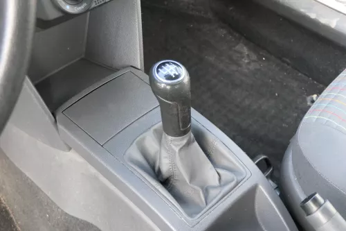 VW Polo 9N 9N3 Schaltknauf Schaltsack Schaltung Schaltknüppel 6Q1711113F schwarz (181217)