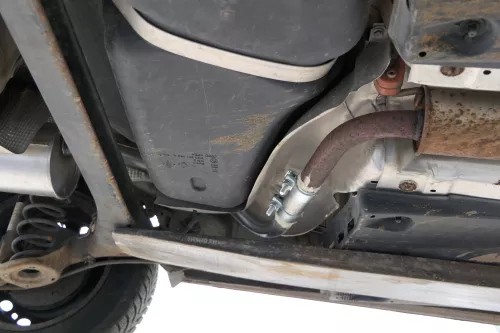 VW Polo 6R Auspuff Endschalldämpfer hinten + Mittelschalldämpfer (181274)