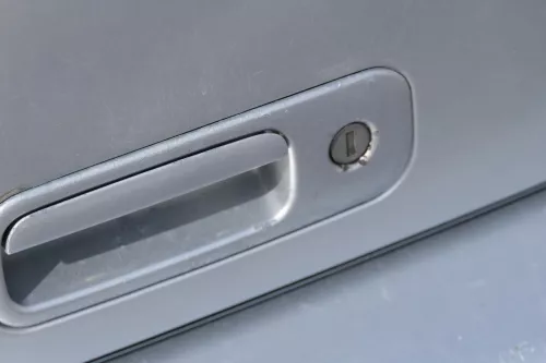 VW Lupo 6X Heckklappe Klappe Kofferraumklappe Scheibe silber LA7W grau (181283)