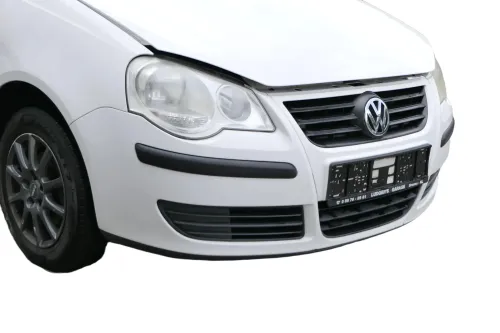 VW Polo 9N3 Stoßstange vorne Frontstoßstange Stoßfänger weiß LB9A (181297)