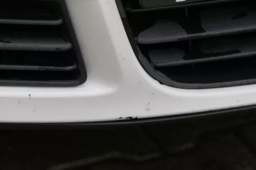 VW Polo 9N3 Stoßstange vorne Frontstoßstange Stoßfänger weiß LB9A (181297)