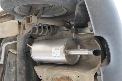 Fabia 6Y Polo 9N Auspuff Endschalldämpfer hinten 1,2 AWY AZQ BMD BME