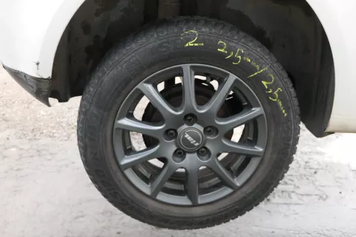 4x Polo 9N Ibiza Alufelgen Reifen 165/70 R14 - 2-4mm KBA 42692 Winterreifen Alu (181316)