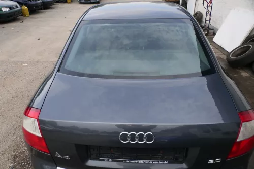 Audi A4 B6 8E Limousine Limo Heckklappe Klappe hinten grau LX7Z   (181402)