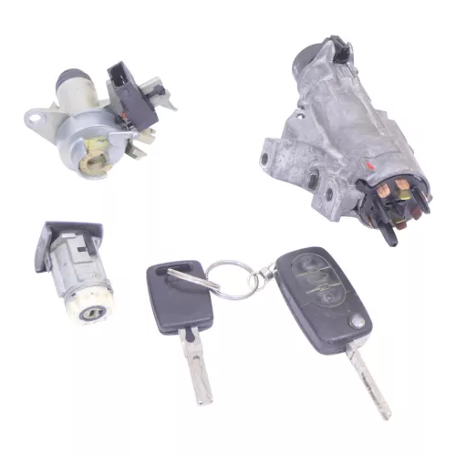 Audi A4 B6 8E Schloßsystem Türschloß +2x Schlüssel Schloß Tü Zündschloß Heckschl (181419)