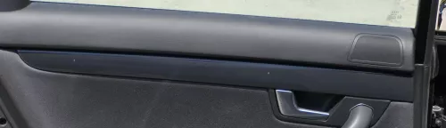 A4 8E B6 Dekor Leisten Türverkleidung Verkleidung Tür vorne +hinten schwarz (181504)
