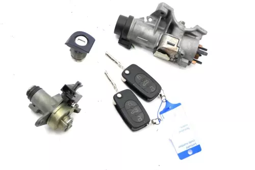 Audi A4 B6 8E Schloßsystem Türschloß +2x Schlüssel Schloß Tü Zündschloß Heckschl (181506)