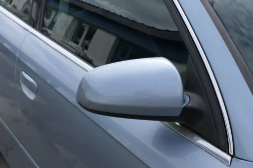 Audi A4 B6 B7 8E Spiegel Außenspiegel rechts elektrisch verstellbar blau LY5J (181548)