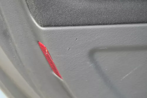 1x A4 8E B7 Türverkleidung Verkleidung Tür hinten links soul schwarz (181558)