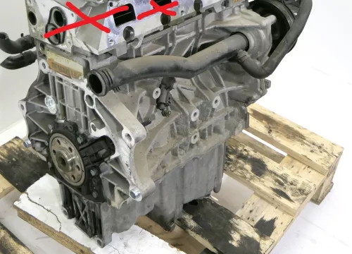 VW Golf 5 A3 8P NUR Motorblock BLOCK 1,6 FSI 115PS Motor BLP Schaltung 179.000km (181846)