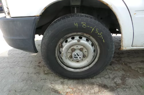 4x LT 35 2D Felge Stahlfelge Reifen Winterreifen 225/70 R15 C 112/110R 7-8mm (182049)