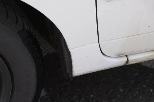 VW Lupo 6X Kotflügel vorne links weiß LB9A (182057)