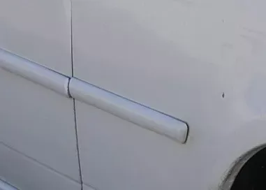 Lupo NUR Zierleiste Leiste Abdeckung links hinten - weiß LB9A