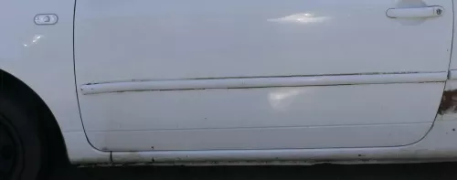 Lupo NUR Zierleiste Leiste Abdeckung an der Tür vorne links - weiß LB9A