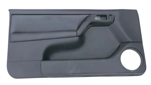 Golf 4 3 1E Cabrio 1E Türverkleidung Verkleidung Tür vorne links schwarz LEDER