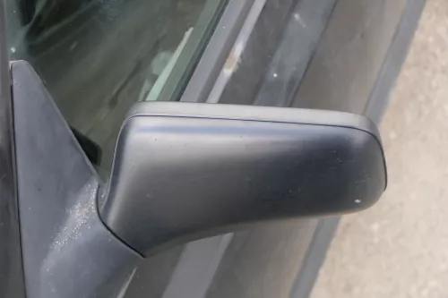VW Golf 3 Cabrio 1E elektrischer Spiegel Außenspiegel links schwarz  (182149)