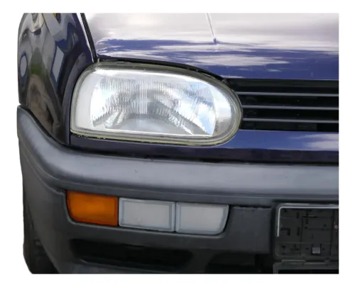 VW Golf 3 Grill Kühlergrill VW Zeichen Logo Grillleiste Leiste blau LC5L (182172)
