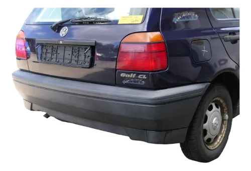 VW Golf 3 1H 1E Cabrio Limousine Stoßstange hinten Heckstoßstange schwarz (182175)