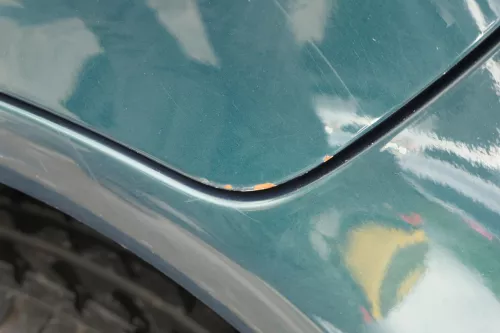 Audi A4 B5 Tür Türblatt hinten links grün LZ6U Kombi Limo (182197)