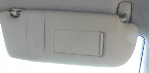 Audi A3 8L Sonnenblende vorne rechts platin grau 8D0857552H 86K