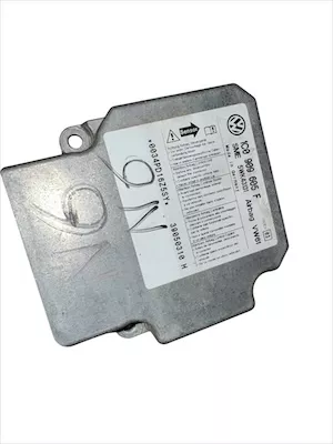 Polo 9N3 Steuergerät Airbag Airbagsteuergerät 1C0909605F Index 029 Kopfairbag 03