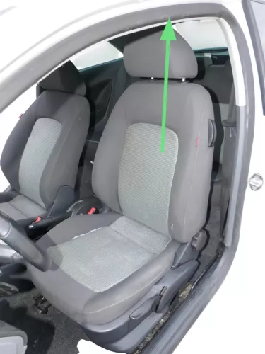 Seat Ibiza 6J Türdichtung Dichtung Tür vorne links Fahrertür 2/3-Türer (182434)