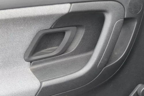 1x Skoda Fabia 5J Stufenheck Türverkleidung Verkleidung Tür hinten links Griff (182560)