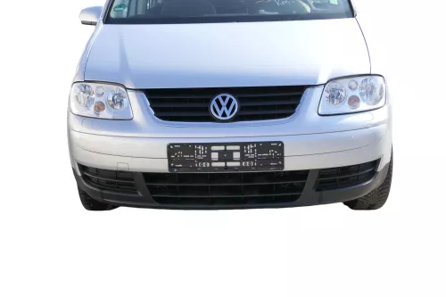 VW Touran 1T Stoßstange vorne Frontstoßstange Stoßfänger silber LA7W SWR