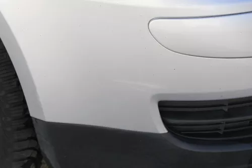 VW Touran 1T Stoßstange vorne Frontstoßstange Stoßfänger silber LA7W SWR (182588)