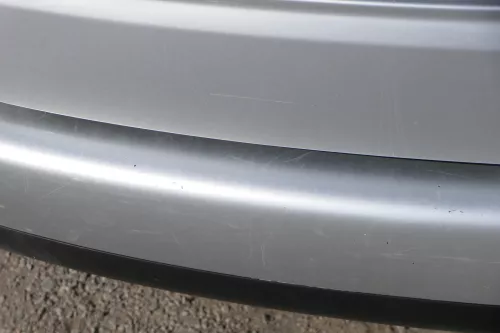 VW Touran 1T Stoßstange hinten Heckstoßstange Stoßfänger silber LA7W (182598)
