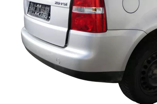 VW Touran 1T Stoßstange hinten Heckstoßstange Stoßfänger silber LA7W (182598)