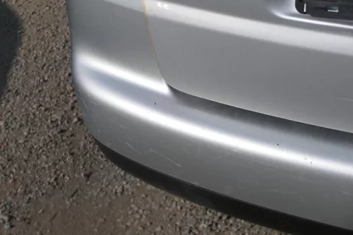 VW Touran 1T Stoßstange hinten Heckstoßstange Stoßfänger silber LA7W (182598)