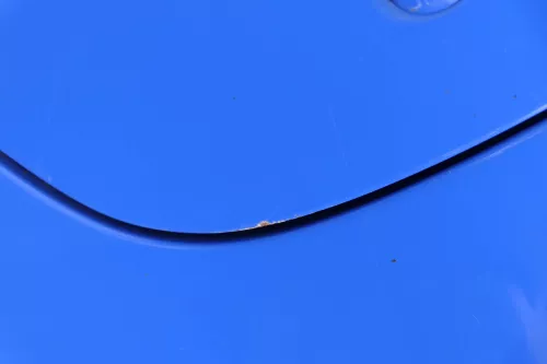 VW Polo 9N 9N3 Tür hinten links 4/5-Türer blau LA5F - ohne Anbauteile (182733)