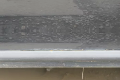A3 8L Tür Türblatt vorne links grau schwarz LZ9U 2/3-Türer (Griffform beachten (182761)