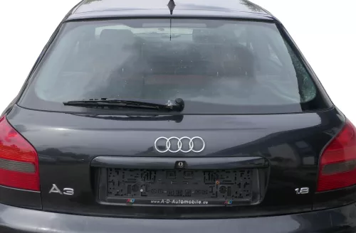 A3 8L bis Bj.ca1999 Heckklappe Kofferraumklappe Klappe hinten schwarz LZ9U Schei (182762)