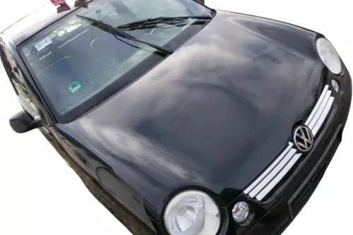 VW Lupo Motorhaube Klappe Frontklappe Haube vorne schwarz L041 uni (182972)