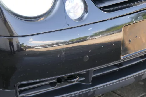 VW Lupo 6X Stoßstange vorne Frontstoßstange Stoßfänger schwarz L041 (183017)