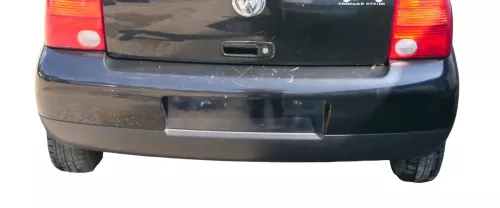 VW Lupo Stoßstange hinten Heckstoßstange Stoßfänger schwarz L041 (183022)