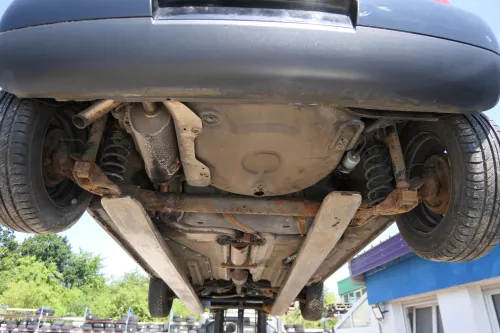 VW Lupo Stoßstange hinten Heckstoßstange Stoßfänger schwarz L041 (183022)