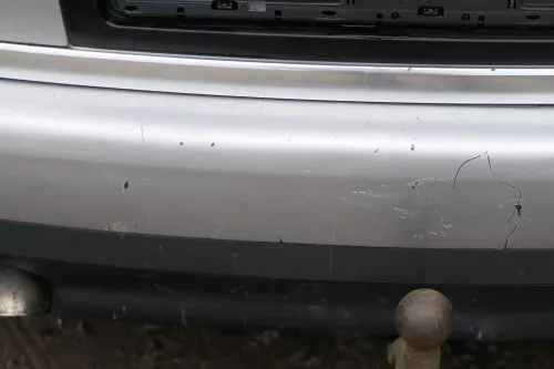 Audi A6 4B Kombi Avant Stoßstange hinten Heckstoßstange silber gra LY7W Facelift (183043)