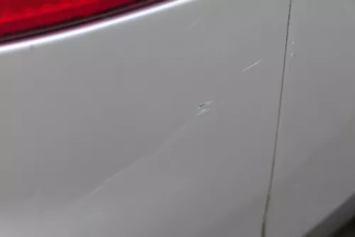 Audi A6 4B Kombi Avant Stoßstange hinten Heckstoßstange silber gra LY7W Facelift (183043)