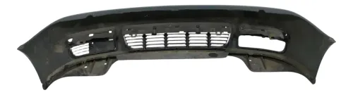Polo 6N Stoßstange vorne breite Styling XXL Frontstoßstange grün LC6M +Gitter (183063)