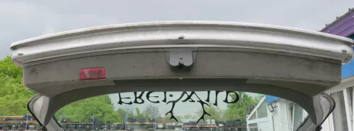 Audi A6 4B Avant Abdeckung Verkleidung hinten Heckklappe Deckel grau swing (183067)